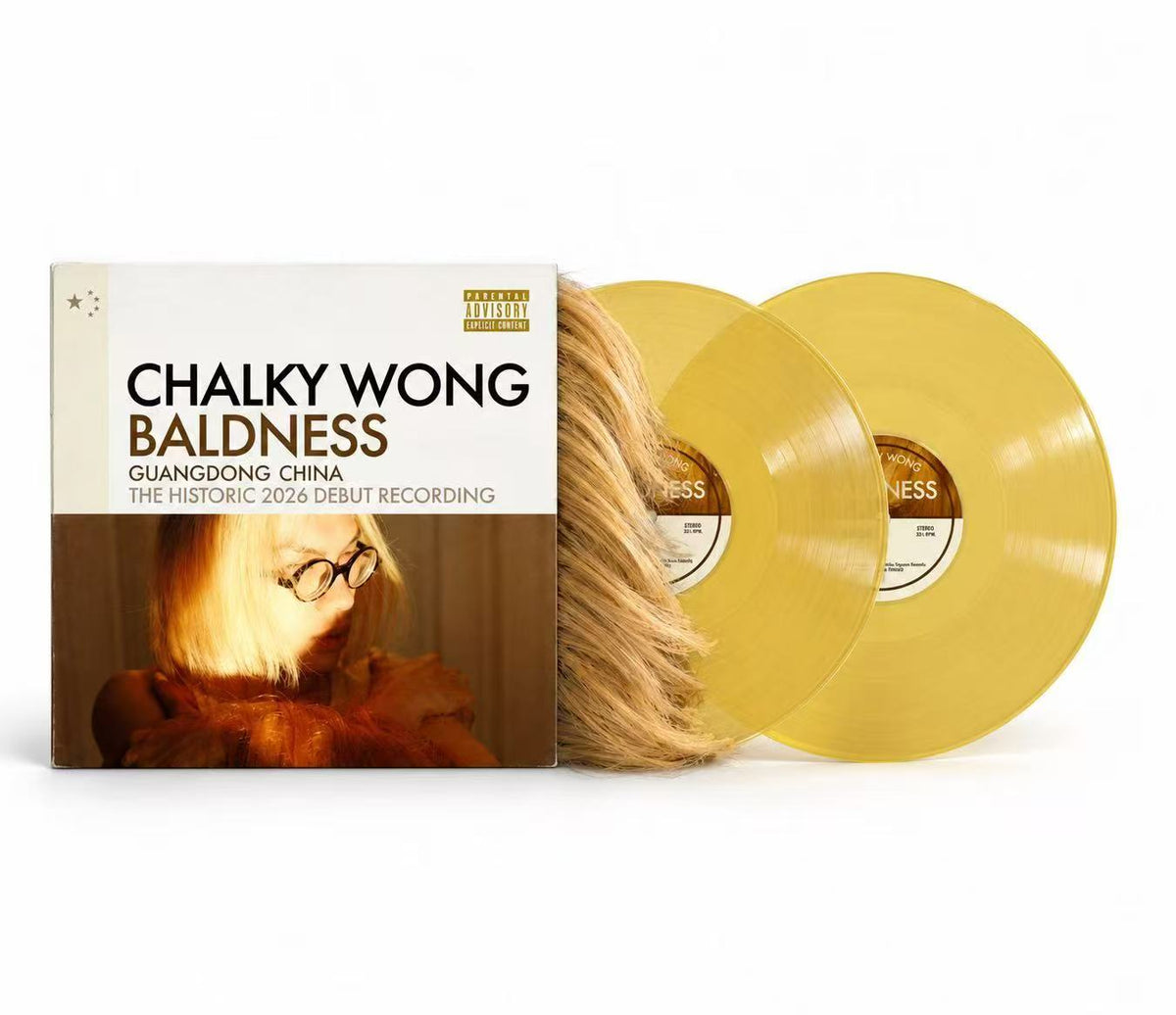 Chalky Wong - BALDNESS SIGNED VINYL